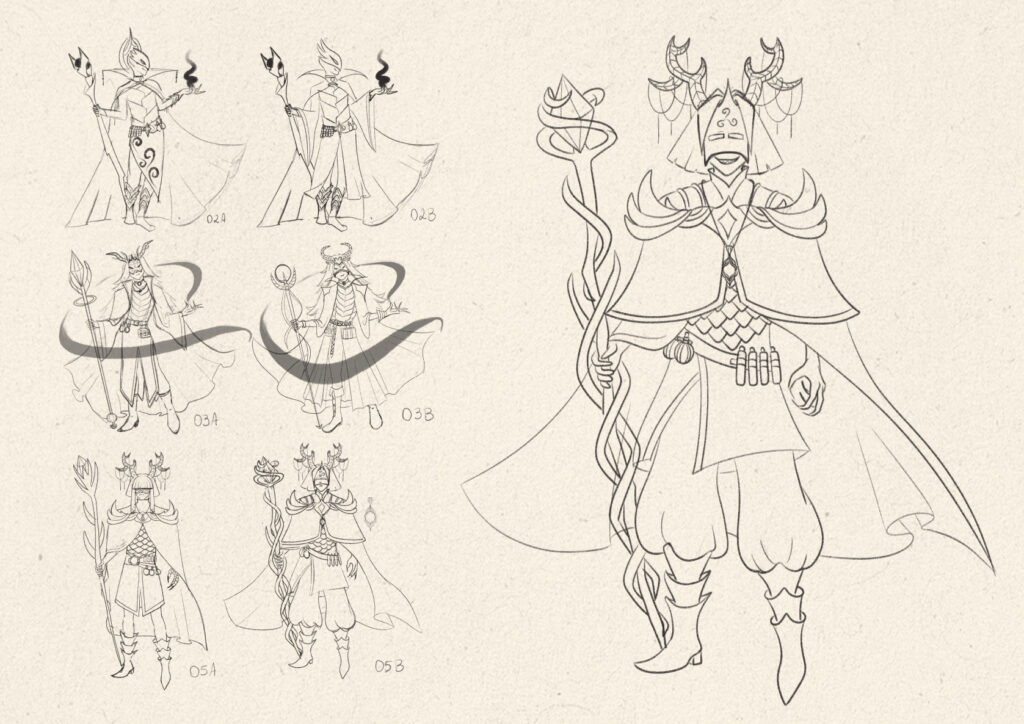 Character design process part 2