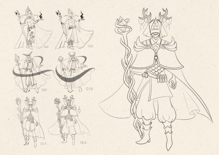 Character design process part 2